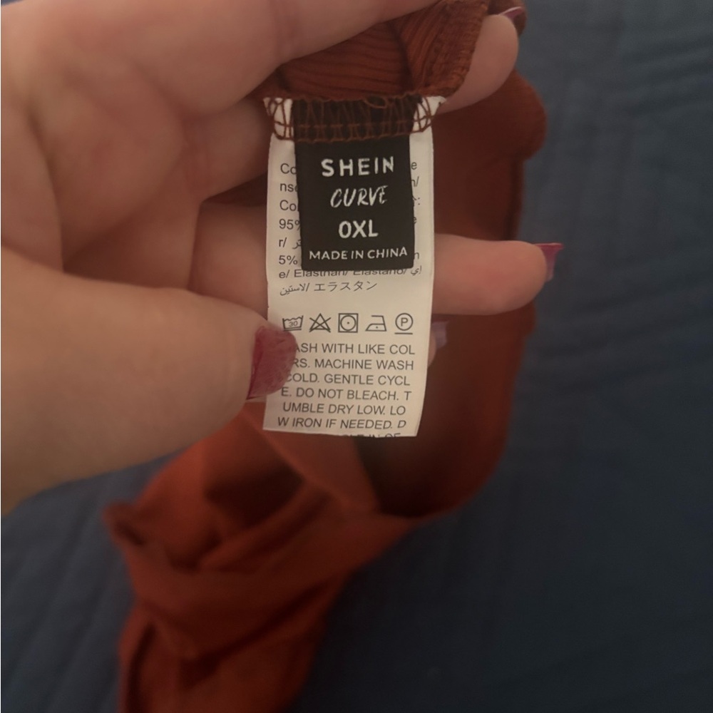 SHEIN Rust Tank Top - Picture 4 of 4